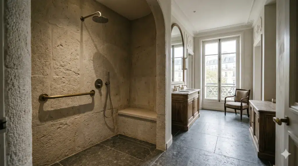 Salle de bain PMR · Paris 7e
